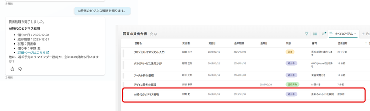 SharePoint Technical Notes : Copilot Studio で SharePoint Lists