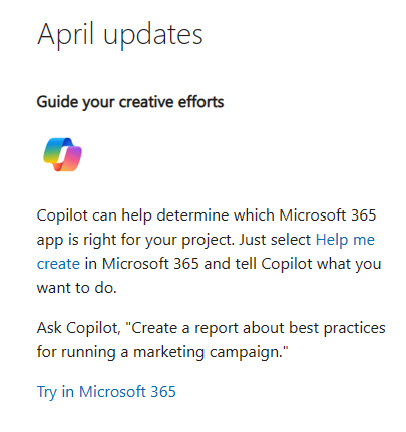 SharePoint Technical Notes : Microsoft Copilot に下書き作成と適した Microsoft 365 ...